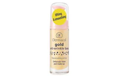 DERMACOL Gold Anti-Wrinkle Омолаживающая база под макияж с активным золотом и экстрактами морских водорослей 20 мл